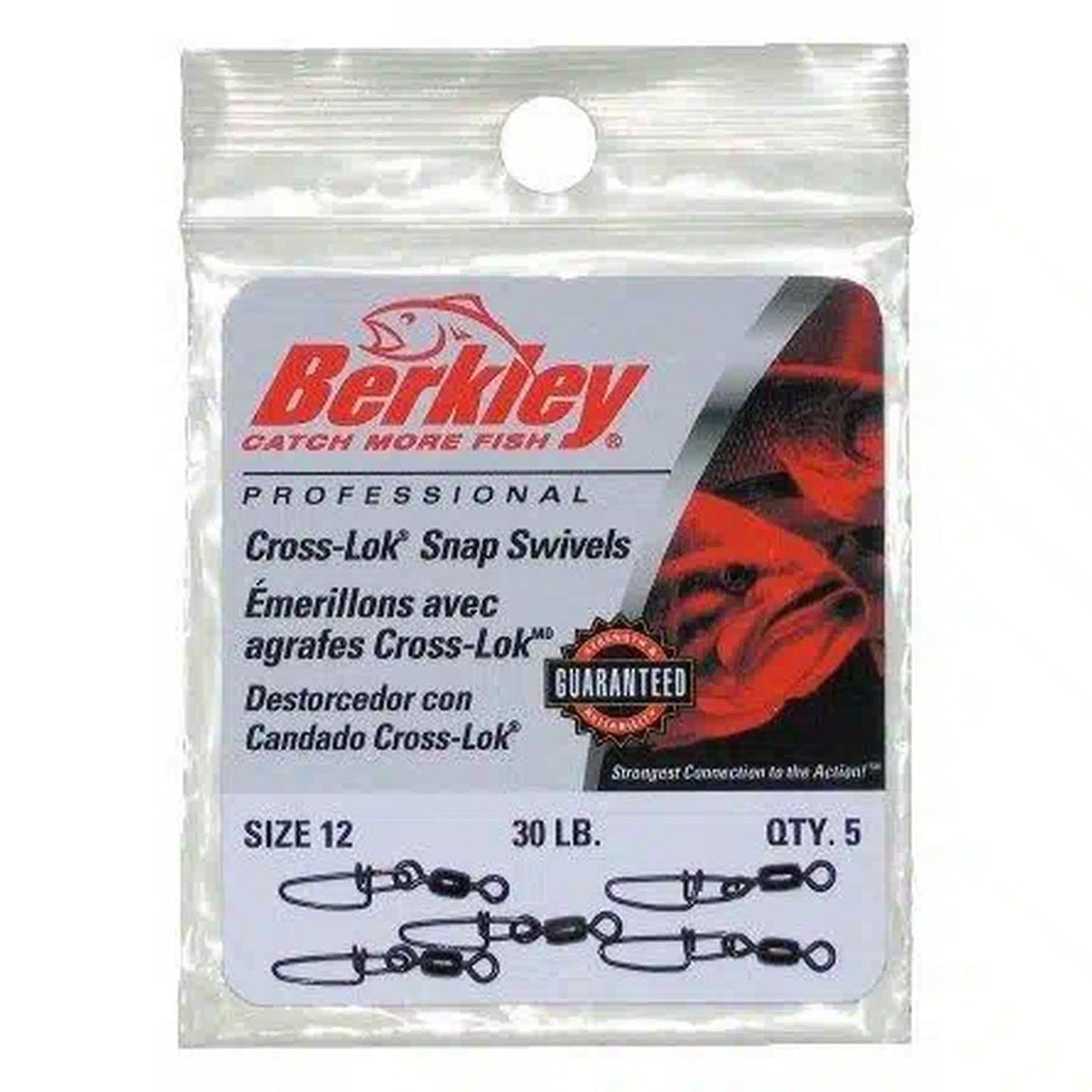 Berkley McMahon® Cross-Lok Snap Wirbel