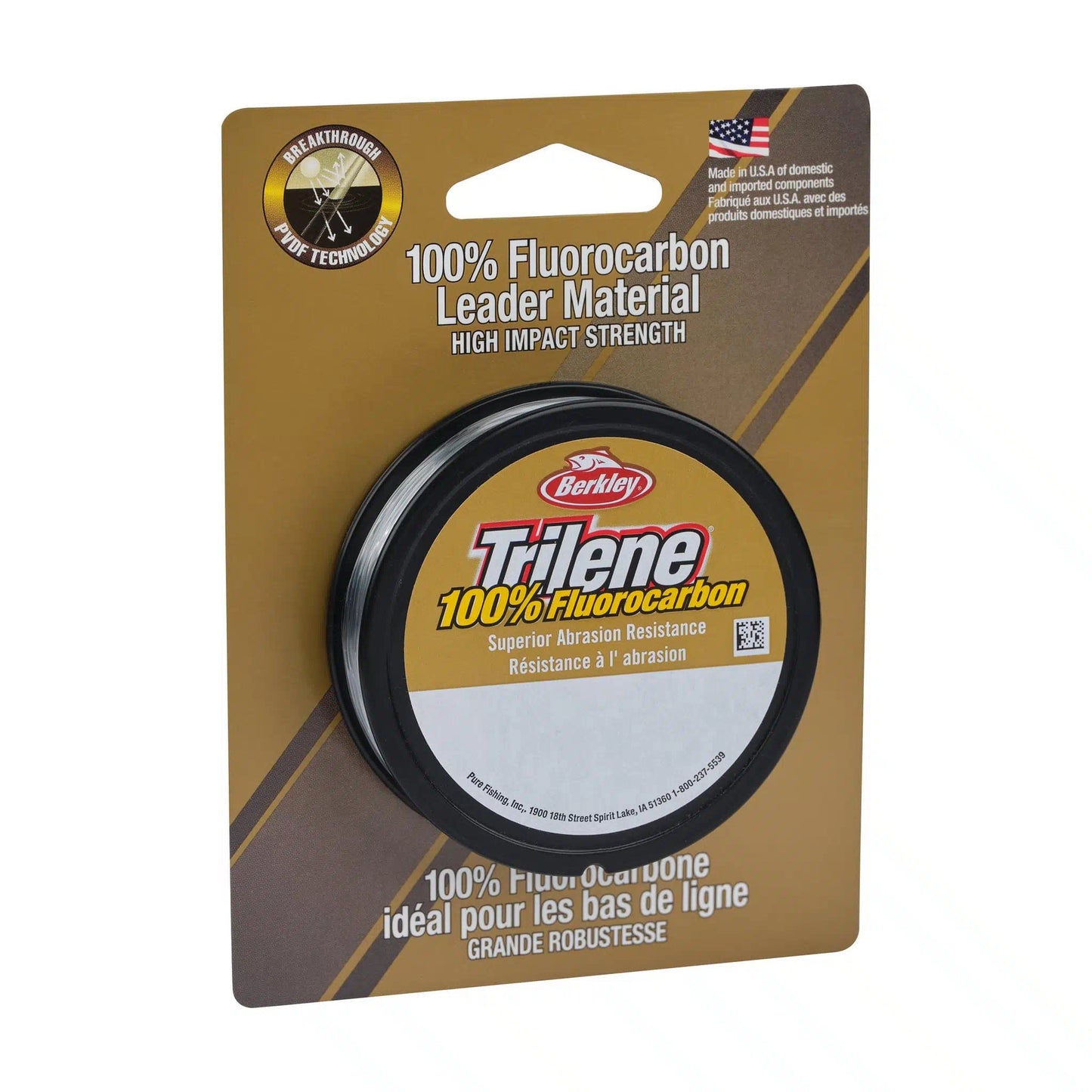 Berkley Trilene® 100% Fluorocarbon Leader Clear 25m