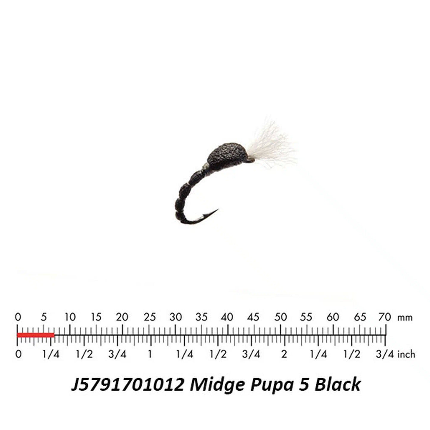 Midge Pupa 5 Black