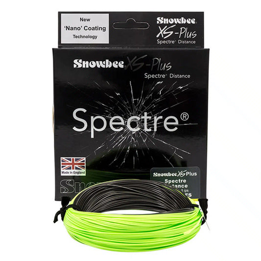 Snowbee Fliegenschur XS-Plus Spectre Distance Fast Sink Charcoal Chartreuse